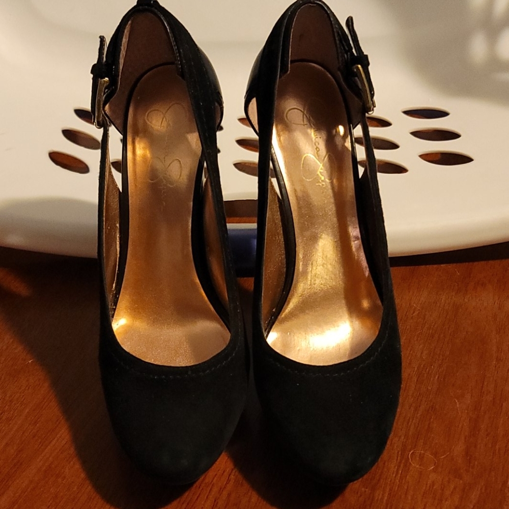 Black heels